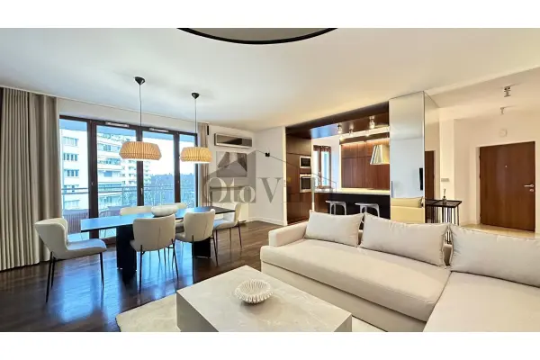 mazowieckie, Warszawa, Mokotów, Bielawska, Elegancki apartament w prestiżowej inwestycji | 2 miejsca garażowe
